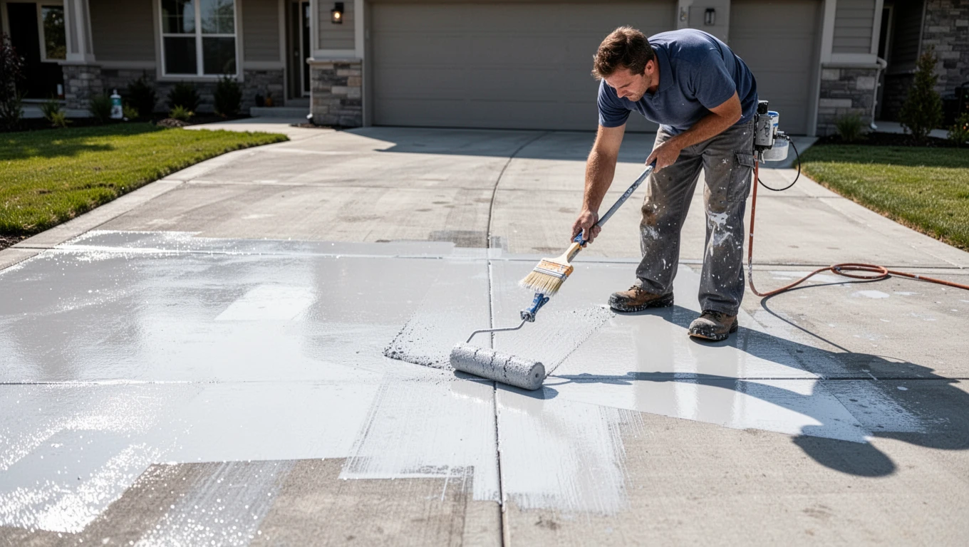 Concrete & Driveway Painting