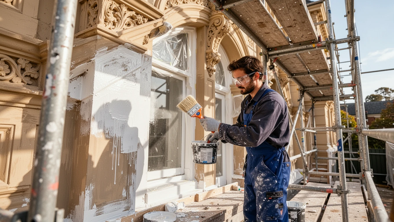 Heritage Building Restoration Painting