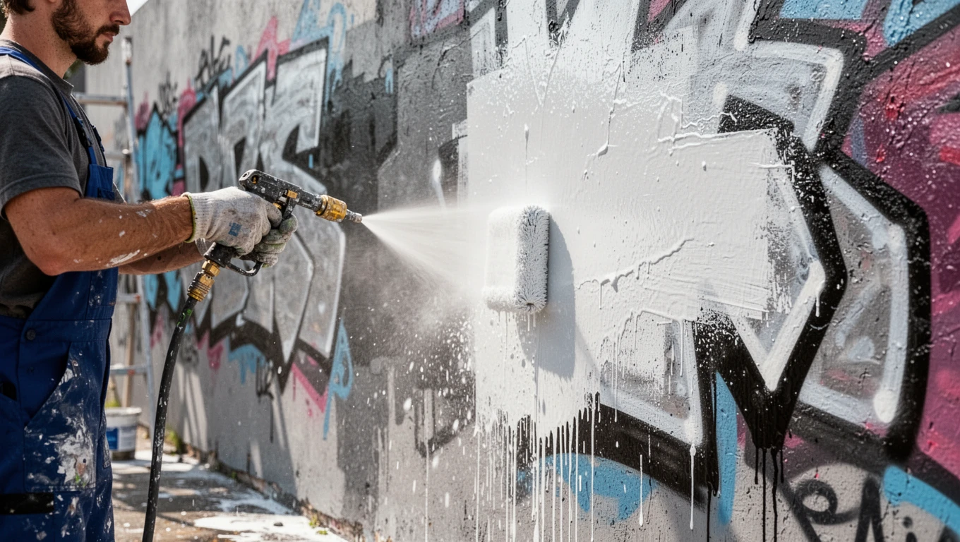 Graffiti Removal & Repainting
