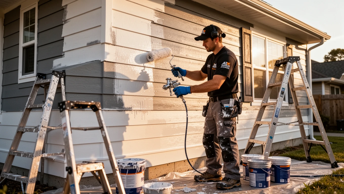 Siding Painting